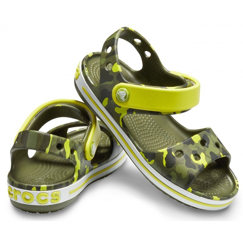 CROCS CROCBAND SEASONAL GRAPHIC SDL K 205765-738 Green